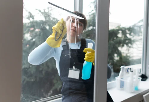 Nettoyage de vitres intérieures et extérieures à Mérignies